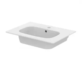 Lavoar pe mobilier Ideal Standard i.life A 64x46 cm alb lucios imagine