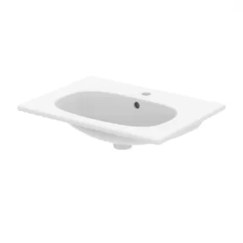 Lavoar pe mobilier Ideal Standard Tesi alb mat 62.5x45 cm imagine