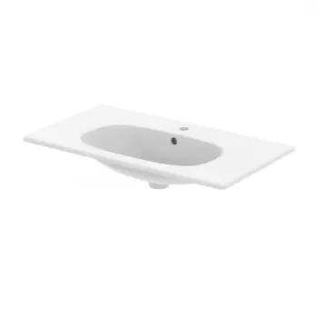 Lavoar pe mobilier Ideal Standard Tesi alb mat 82.5x45 cm imagine