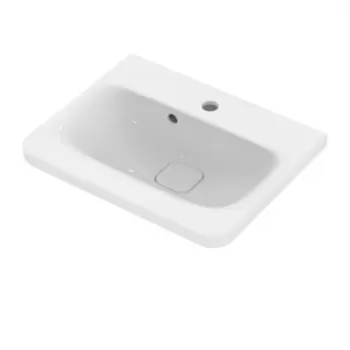 Lavoar pe mobilier Ideal Standard Tonic II alb lucios 52x41 cm imagine