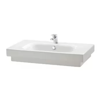 Lavoar suspendat Gala Flex alb 80x47.5 cm imagine