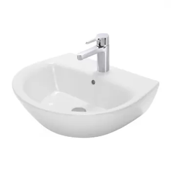 Lavoar suspendat Gala Jazz alb 62x48.5 cm imagine