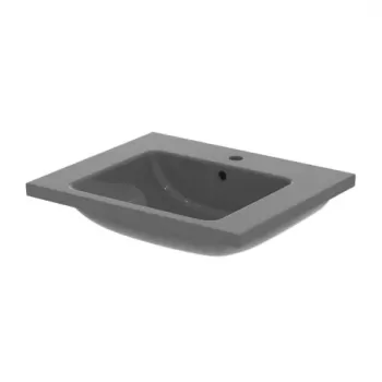 Lavoar suspendat Ideal Standard i.life B gri lucios 61x51 cm imagine