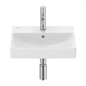 Lavoar suspendat Roca Ona 45x36 cm Fineceramic alb lucios imagine