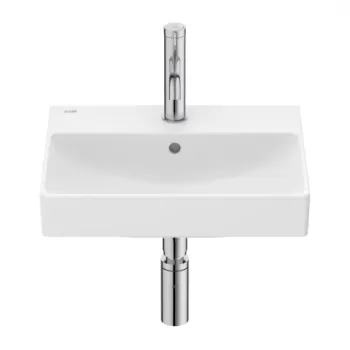Lavoar suspendat Roca Ona 45x36 cm Fineceramic alb mat imagine