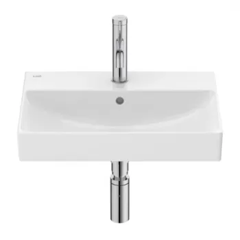 Lavoar suspendat Roca Ona 50x36 cm Fineceramic alb lucios imagine