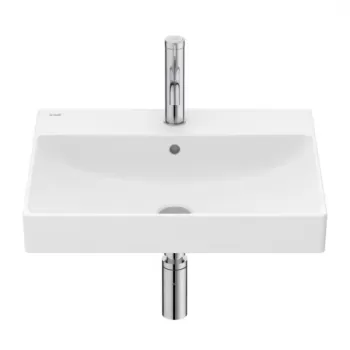 Lavoar suspendat Roca Ona 55x46 cm Fineceramic alb mat imagine