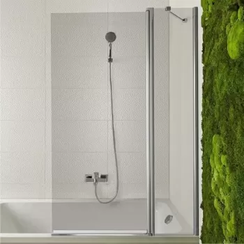 Paravan cada batant Gala New Step 120x150 cm profil crom imagine