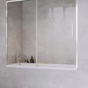 Paravan cada Radaway Idea PN DWJ cu usa glisanta si parte fixa 180 cm imagine