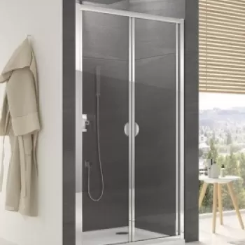 PROMO Usa de nisa pliabila SanSwiss Ocelia OCEK 90xH190 cm imagine