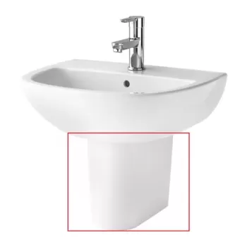 Semipicior pentru lavoar Gala Lizz alb imagine