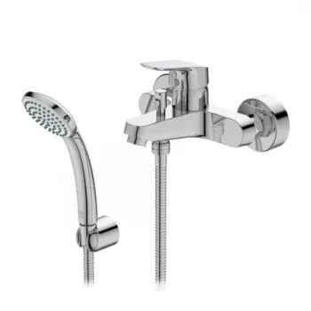 Set PROMO baterie cada si dus Ideal Standard Ceraflex crom lucios cu set de dus imagine