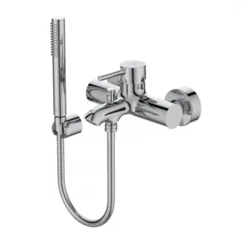 Set PROMO baterie cada si dus Ideal Standard Ceraline crom lucios cu set de dus imagine