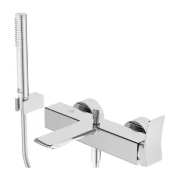 Set PROMO baterie cada si dus Ideal Standard Conca crom lucios cu set de dus imagine