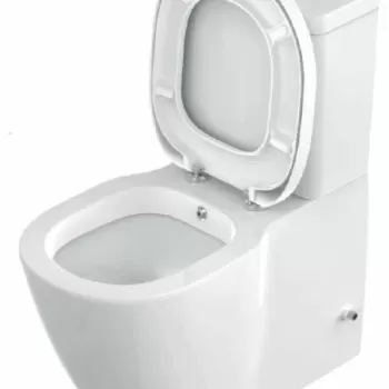 Set PROMO Vas WC cu functie de bideu Ideal Standard Connect 66x36 cm cu rezervor, capac inchidere lenta si baterie imagine