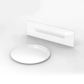 Sifon alb cu preaplin pentru cada freestanding din acril Besco imagine