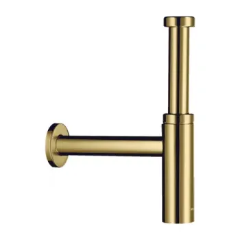 Sifon estetic pentru lavoar Hansgrohe Flowstar S auriu finisaj lucios imagine