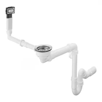 Sifon Hansgrohe D16 10 pentru chiuveta din granit cu o cuva imagine