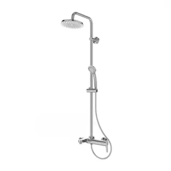 Sistem de dus cu baterie cada Ideal Standard IdealRain Soft crom lucios imagine