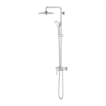 Sistem de dus cu baterie cada monocomanda Grohe Euphoria 260 crom lucios imagine