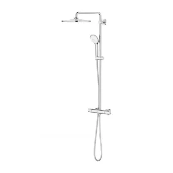 Sistem de dus cu baterie termostatata Grohe Euphoria 310 crom lucios imagine