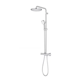 Sistem de dus cu baterie termostatata Grohe Tempesta Cosmopolitan 250 finisaj crom lucios imagine