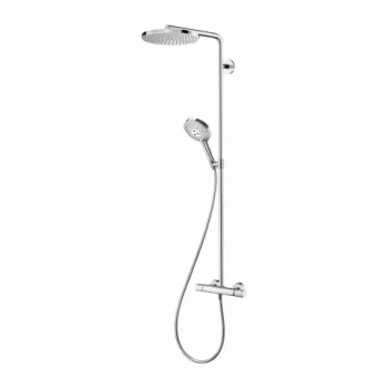 Sistem de dus cu baterie termostatata Hansgrohe Raindance Select S 240 cu 1 functie crom imagine