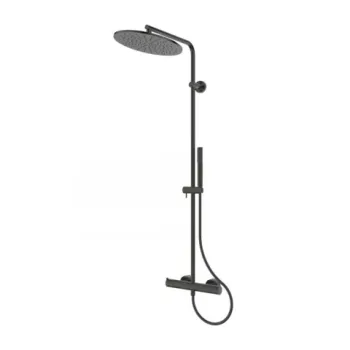 Sistem de dus cu baterie termostatata Ideal Standard Ceratherm T125 gri - magnetic grey imagine