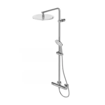 Sistem de dus cu baterie termostatica Ideal Standard Ceratherm 100 crom lucios imagine