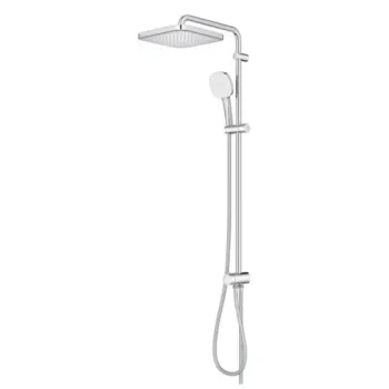Sistem de dus fara baterie Grohe Tempesta System 250 Cube, bara H92 cm, crom imagine