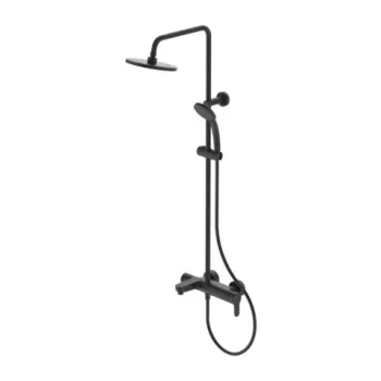 Sistem dus cu baterie cada monocomanda Ideal Standard Cerafine O negru mat imagine