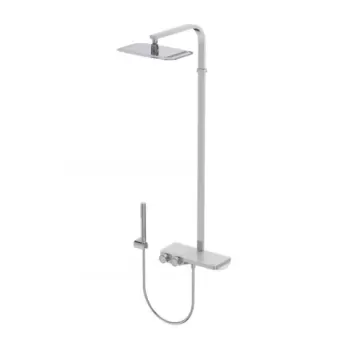 Sistem dus cu baterie termostatica Ideal Standard Ceratherm S200 crom imagine
