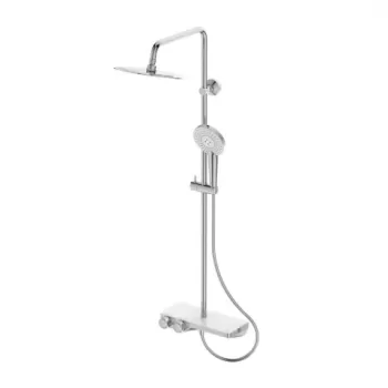 Sistem dus cu baterie termostatica Ideal Standard Ceratherm S200 crom lucios imagine