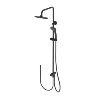 Sistem dus fara baterie Ideal Standard IdealRain Soft Duo negru mat imagine