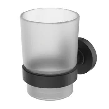 Suport cu pahar Ideal Standard IOM negru mat imagine