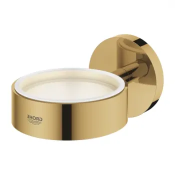 Suport pentru pahar sau savoniera Grohe Essentials auriu lucios Cool Sunrise imagine