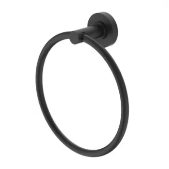 Suport prosop inelar Ideal Standard IOM 15.9 cm negru mat imagine