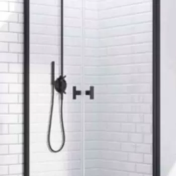 Usa cabina de dus Radaway Nes Black KDD I, 100 x H200 cm, negru imagine