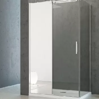 Usa cabina dus Radaway Espera KDJ Mirror 120X200 cm cu sticla transparenta imagine