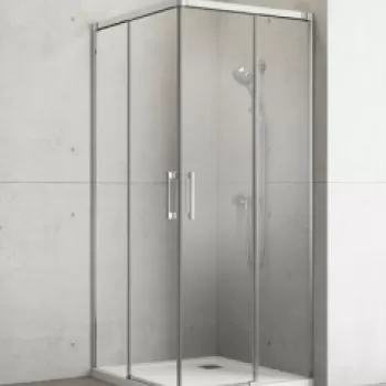 Usa cabina dus Radaway Idea KDD 100 x H 200,5 cm, sticla transparenta imagine