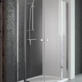 Usa cabina dus semirotunda Radaway Eos II PDD 100 x H195 cm imagine