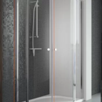 Usa cabina dus semirotunda Radaway Eos II PDD 80 x H195 cm imagine