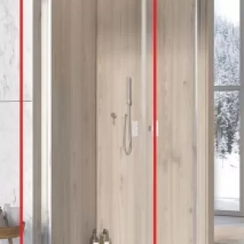 Usa cabina dus semirotunda Radaway Nes PDD I, 80 x H200 cm, dreapta imagine