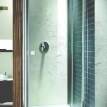 Usa de nisa batanta Radaway Almatea DWJ,pe stanga,1100mm,transparenta imagine