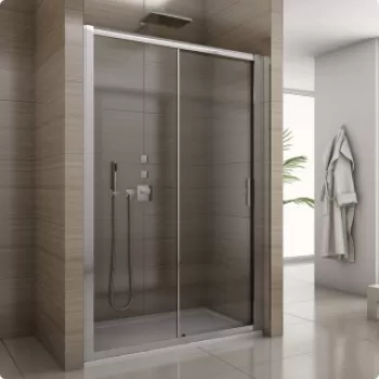 Usa de nisa culisanta dubla SanSwiss SALIA SAS2 120xH190 cm sticla Durlux imagine