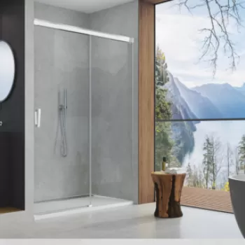 Usa de nisa culisanta SanSwiss Cadura CAS2 150 x H200 cm sticla Shade imagine