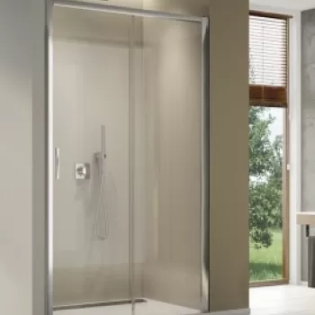 Usa de nisa culisanta SanSwiss Top-Line S TLS2, 120xH200 cm fara profilul de jos, varianta stanga imagine