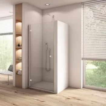 Usa de nisa pivotanta SanSwiss Annea AN1C 100xH200 cm, stanga imagine