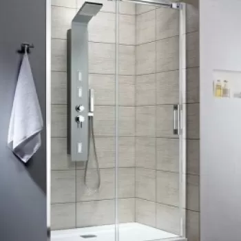 Usa de nisa Radaway Espera DWJ 100X200 cm, sticla transparenta imagine