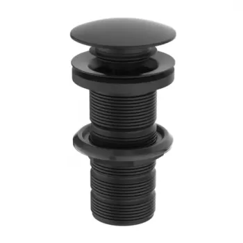 Ventil Click-Clack pentru lavoare fara preaplin Ideal Standard Multisuite negru mat imagine